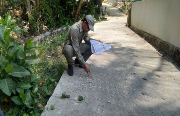 Foto: DPRD Sampang saat sidak ke Desa Angsokah Omben