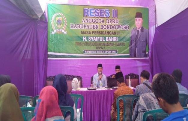 Foto: Resses anggota DPRD Bondowoso dari fraksi PPP