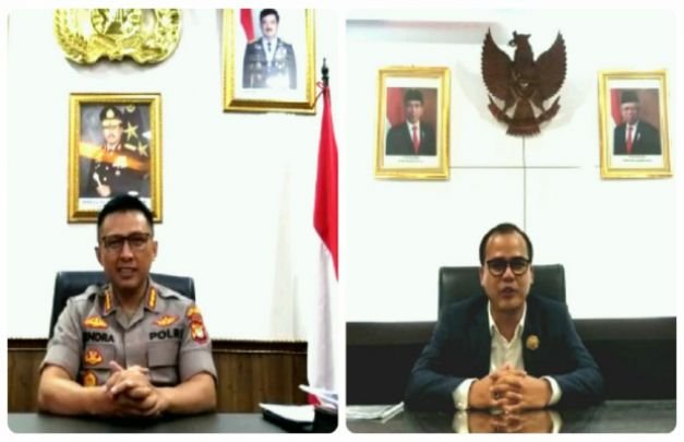 Foto : Kapolres Metro Bekasi dan Ketua DPRD Kabupaten Bekasi
