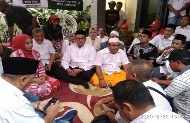 Foto: Bupati Faida saat deklarasi calon perseorangan di Pilkada Jember 2020