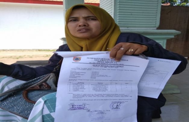 Foto: Dava salah seorang warga yg bolak balik ngurus SKTM