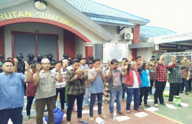 Foto: proses pemulangan 26 napi Rutan Klas II B Sumenep