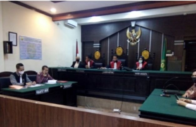 Foto: Suasana persidangan gugatan warga terhadap DPRD Jember yang digelar PN  Jember