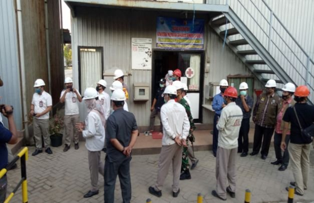 Foto : Forkopimda Bangkalan saat melakukan launching industri tangguh