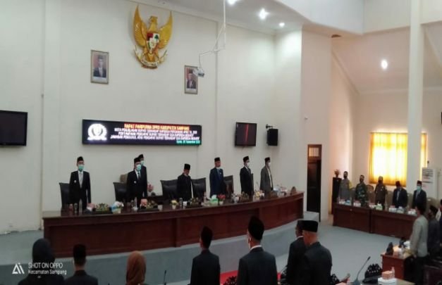 Foto : Rapat Paripurna di DPRD Sampang