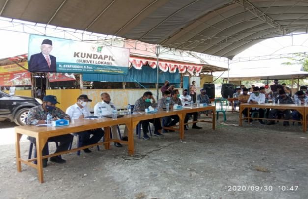 Foto : Syafiudin Asmoro, saat melakukan kunjungan. 