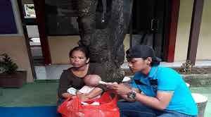 Foto: ibu penjual tisu yang kepergok nyopet