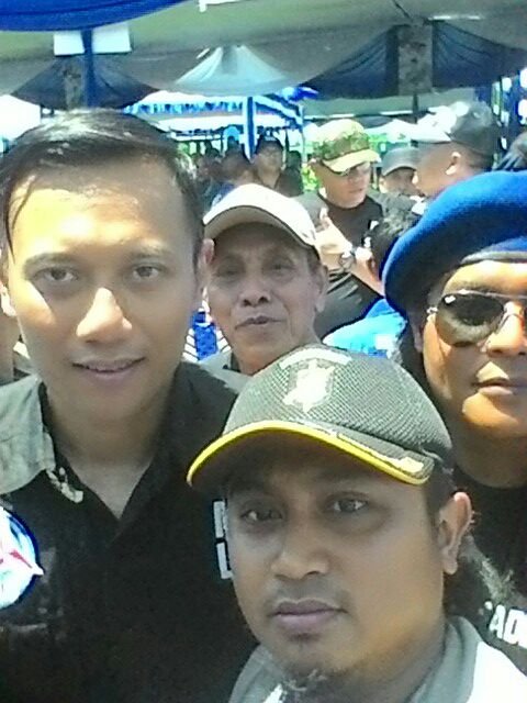 Foto: AHY saat datang ke Banyuwangi
