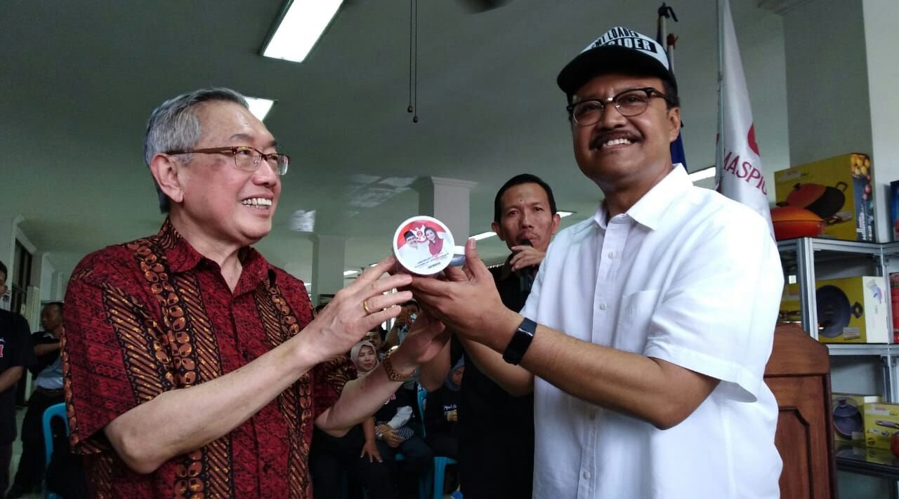 Foto: Gus Ipul bersama Alim Markus