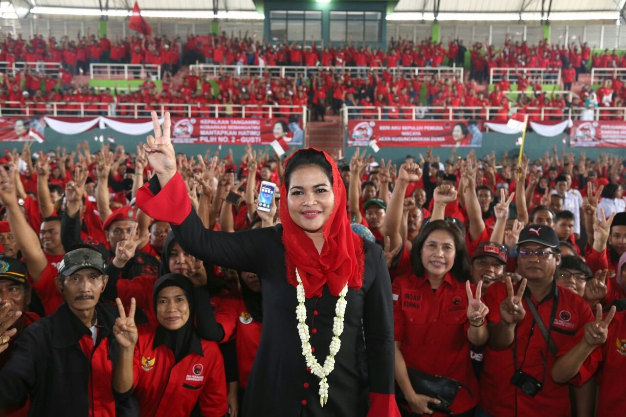 Foto: Puti Guntur Soekarno Saat di Sidoarjo