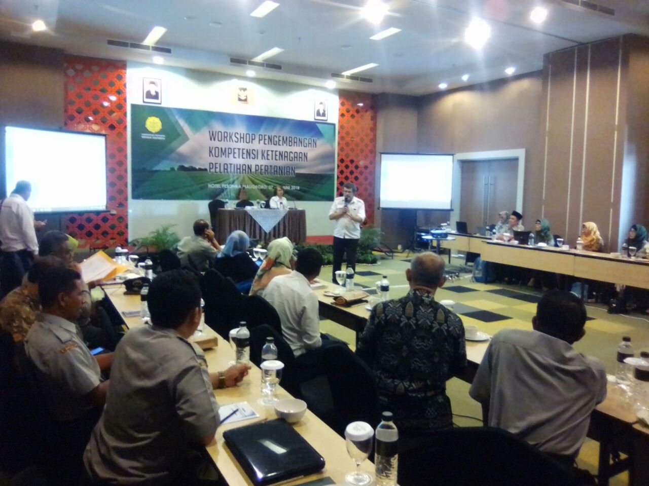 Foto: PETANI saat gelar workshop peningkatan kompetensi ketenagaan pelatihan pertanian yang dilaksanakan di kota Yogyakarta.