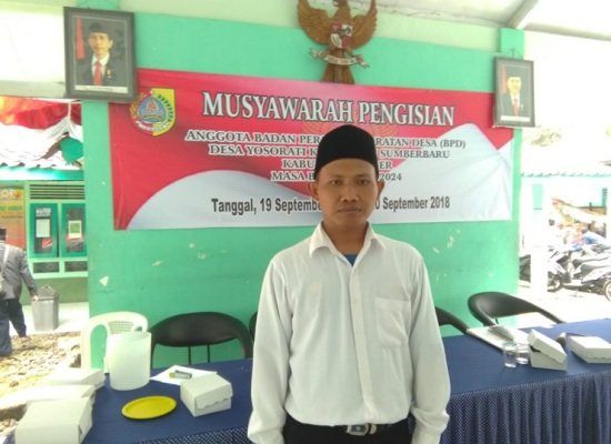 Foto: Abdul Hamid Eko Effendi, BPD terpilih dari Dusun Tunggangan