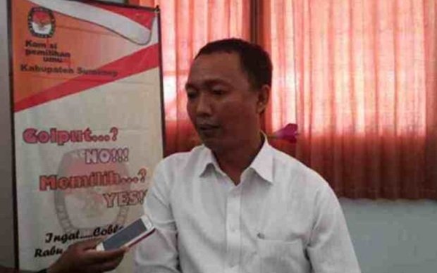 Foto: Ketua KPU Sumenep A Waris