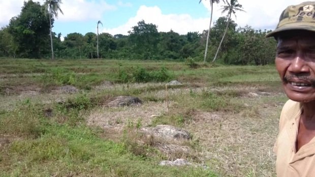 Foto: Lokasi pembangunan bandara kangean