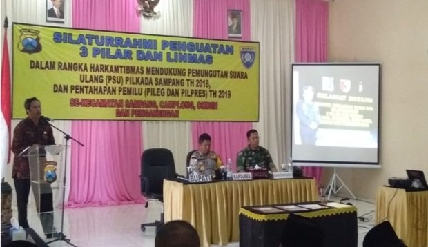 Foto: silaturrahmi tiga pilar di Kabupaten Sampang