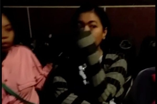 Foto: Salah satu Muda-Mudi yang diamankan pesta miras Satpol PP