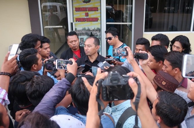 Foto: Agus Suparno, Kasubbag Humas Polres Sumenep.