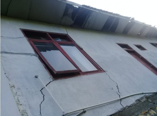 Foto: Kondisi Gedung Pustu Desa Gunung Kesan