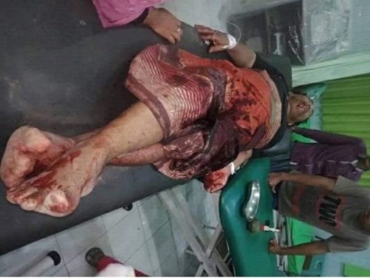 Foto: orang tak dikenal yang kepergok masuk rumah warga di Guluk-guluk