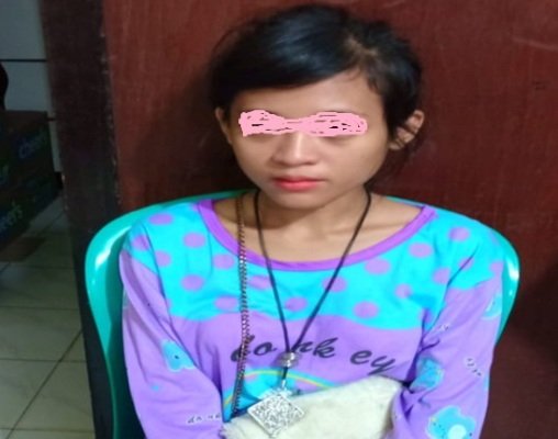 Foto: wanita cantik asal pamekasan yang ditangkap polisi di sumenep