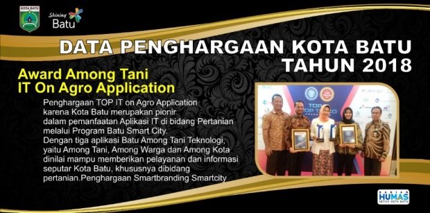 Foto: Macam dan jenis pengharagaan yang diraih Kota batu