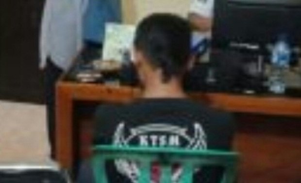 Foto: Tersangka pencabulan di Jember