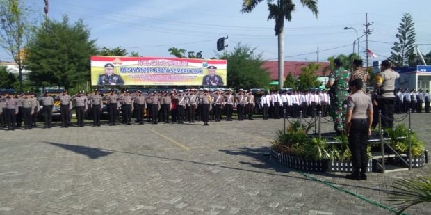 Foto: Gelar apel pasukan pemilu 2019