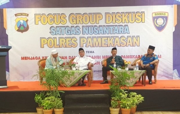 Foto Pemateri dan Moderator Focus Group Diskusi Satgas Nusantara