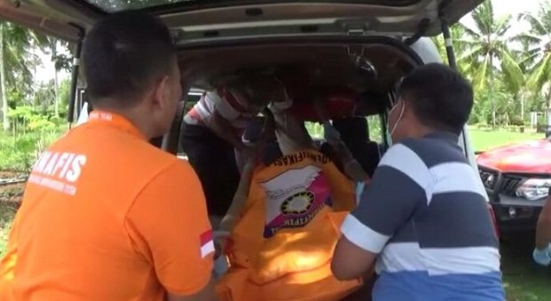 foto: jenazah SGP (50), warga Kabupaten Kuningan, Jawa Barat