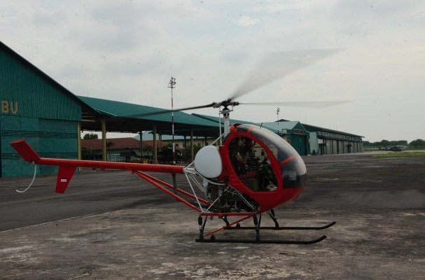 foto: Taruna Akmil Menerbangkan Helikopter Serang Tercanggih 