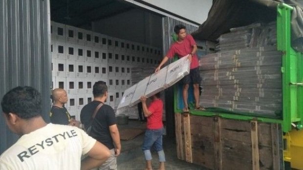 foto: Logistik mulai dikembalikan ke KPU
