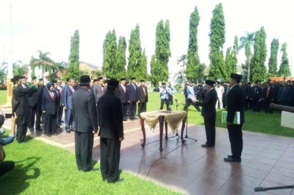 Foto: Pelantikan Sejumlah Pejabat Tinggi Pratama di Lingkungan Pemkab Sumenep
