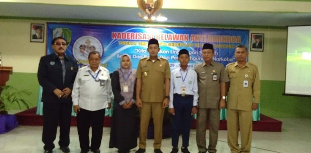 Foto: kaderisasi relawan anti narkoba