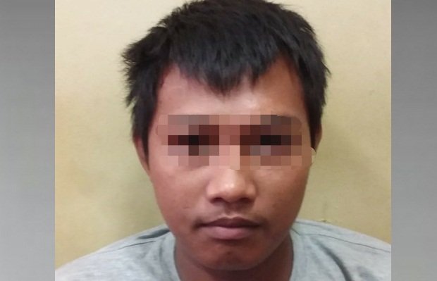 foto: DG(28), salah seorang Karyawan Swasta, asal warga Kalianyar Tambora, Jakarta Barat