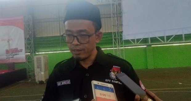 Foto:Addy Imansyah Komisioner KPU