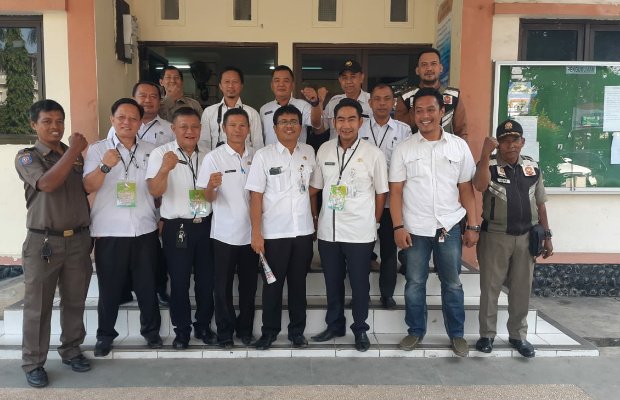 Foto : Rombongan Tim Penilai Kabupaten Lomba K7 tingkat kabupaten Bekasi