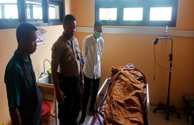 Foto: suasana saat olah TKP berlangsung