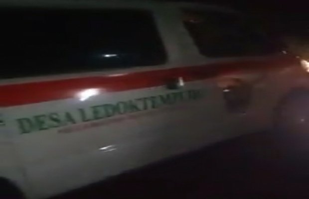 Foto: Ambulan yang ditangkap polisi karena diduga bawa sabu