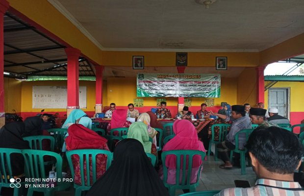 Foto: acara musrembangdes desa nyabakan timur