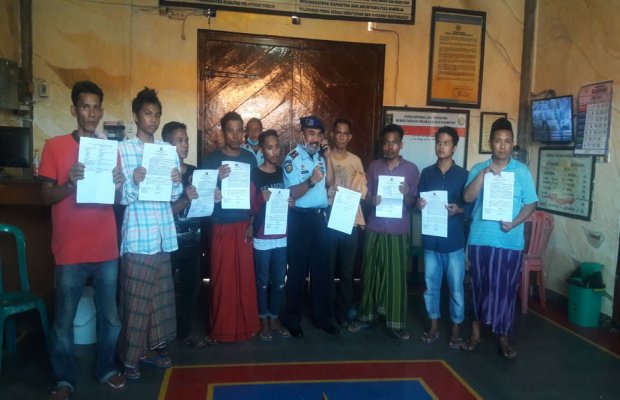 Foto : Warga Binaan Rutan Klas II B Sampang yang keluar beberapa waktu yang lalu
