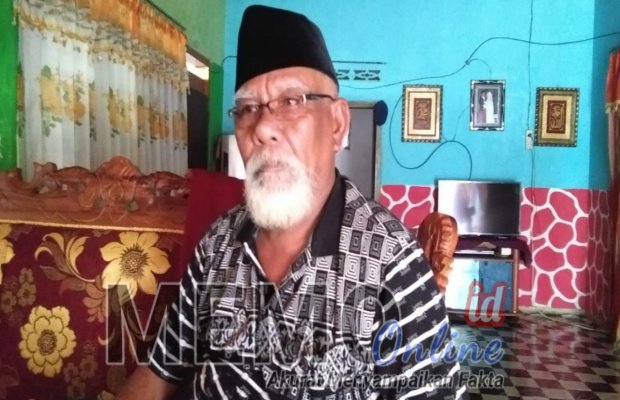 Foto : Suprapto wakil ketua perkumpulan nelayan Banyuates
