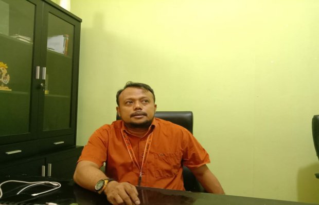 Foto: Komisinya KPU Sumenep divisi data dan informasi Rafiqi Tanzil