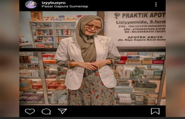 Foto: foto ini diambil dari ig izyybusyro