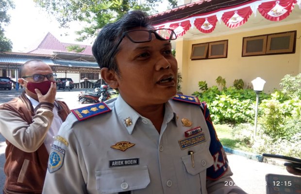 Foto : Ariek Moein, Kabid Lalu lintas dan Transportasi Dishub Bangkalan. 