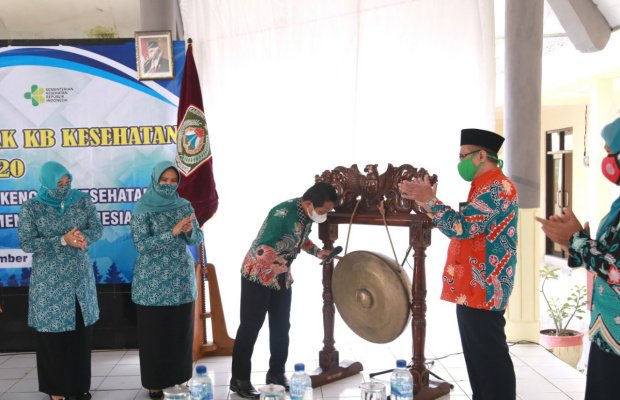 Foto: Bupati Lumajang, H. Thoriqul Haq / Cak Thoriq, membuka acara