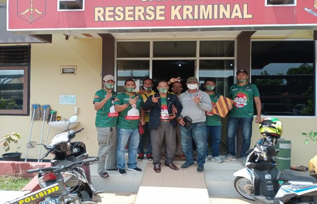 Foto: kuasa hukum terlapor kasus ITE di Mapilres Sumenep