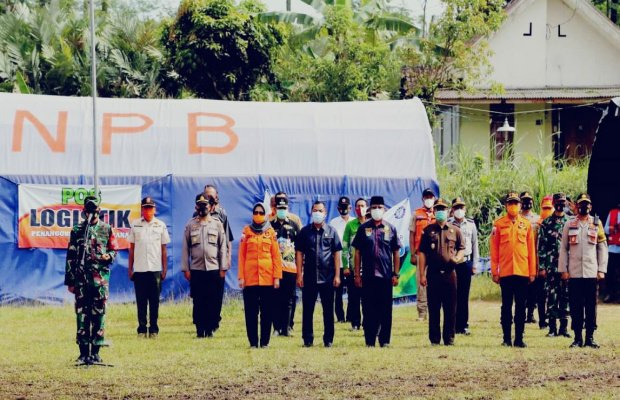 Foto: Suasana saat apel berlangsung