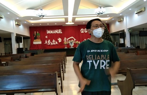 Foto: Pendeta Gereja Pantekosta Sumenep Samuel Jiato 