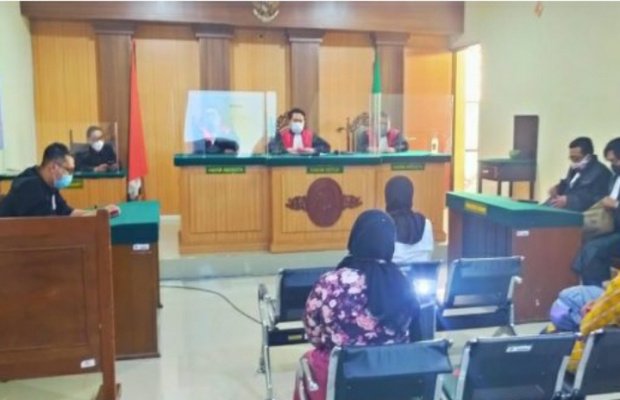 Foto: Suasana sidang di PN Kepanjen Kabupaten Malang