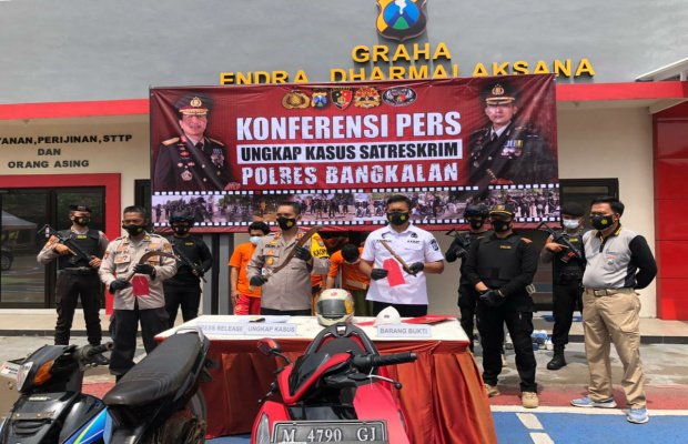 Foto : rilis ungkapan kasus kriminal